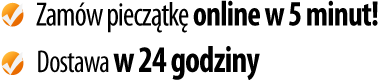 zamów pieczątkę online w 5 minut, dostawa w 24 godziny